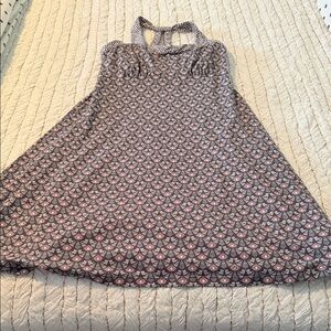 Prana Geometric Print Halter Dress